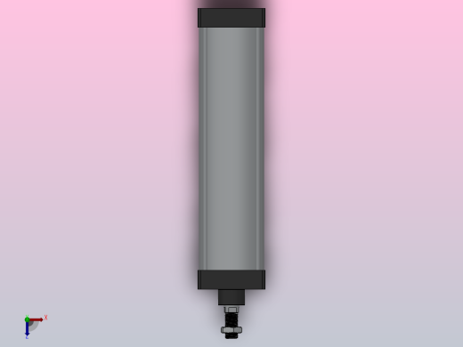 SC气缸SC标准气缸系列SC-125X500-S俯视缩略图