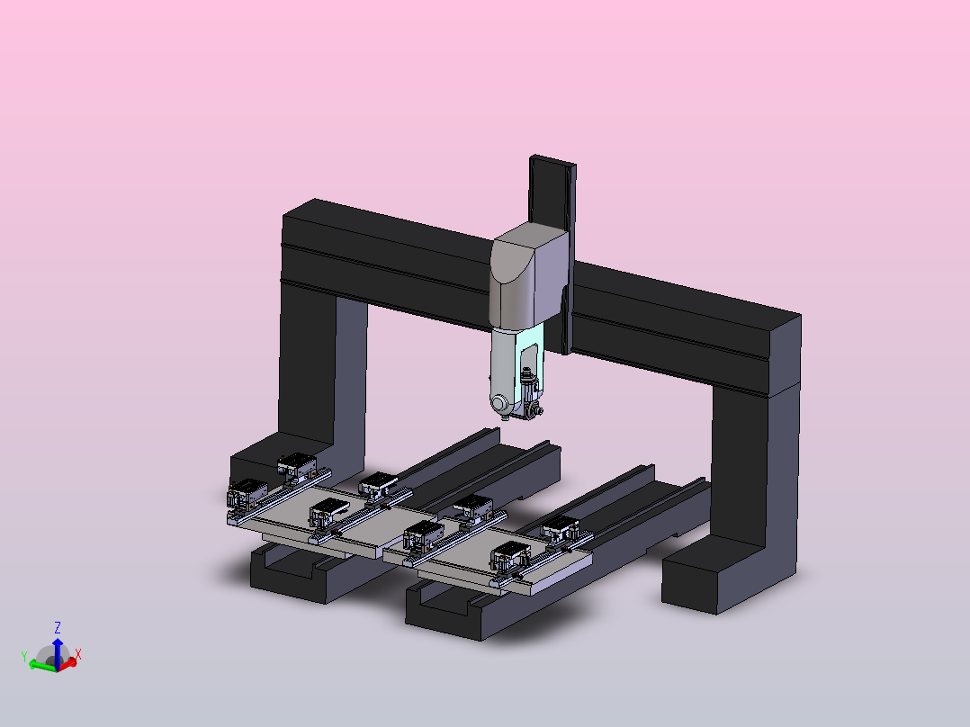 数控五轴主视图