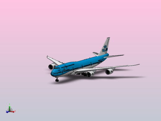 波音747-8飞机