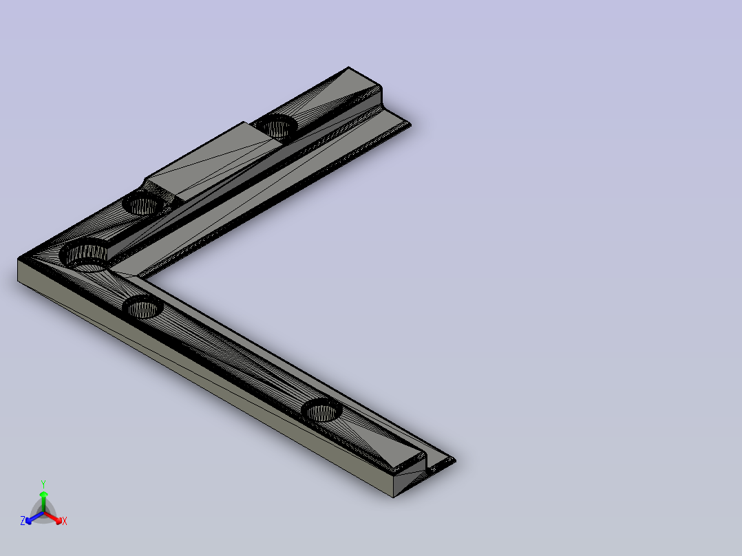 OpenPnP PCB夹 - 低Z PCB夹正等轴测图
