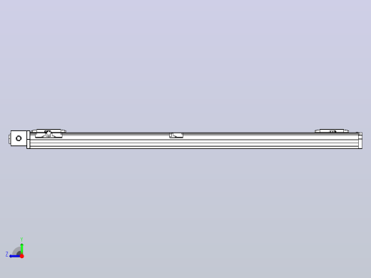 皮带直线轴双滑块型TPA-GCBS-80-P60-L475-DR-M20-N3右视缩略图
