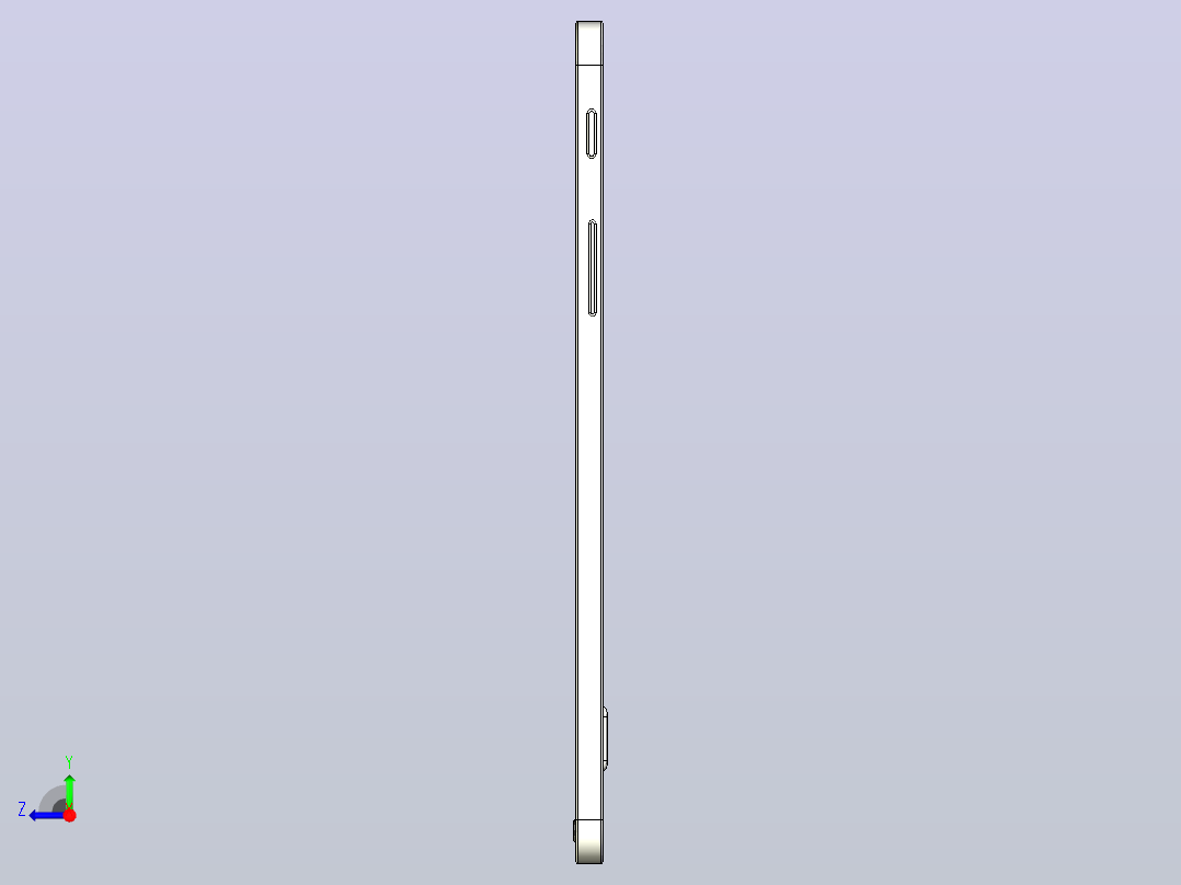 三星tab 右视图