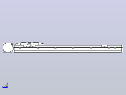 机器人皮带驱动直线轴TPA-GCB-150-P80-L600-DL-M75-N3右视缩略图