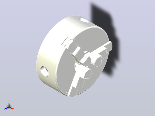卡盘正等轴测缩略图