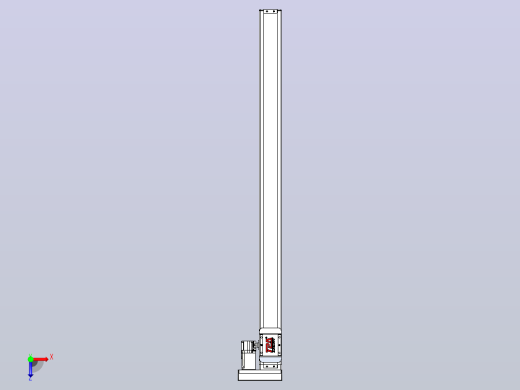 滚珠丝杠直线轴带导轨全封闭TPA-HCR-65S-1610C-L900-ML-Y-P10-N3俯视缩略图