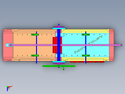 Bending Machine折弯机弯折机结构3D图纸 Solidworks设计俯视缩略图