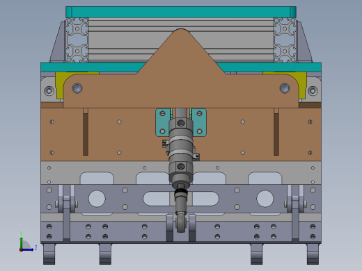 机械臂抓手-大抓力sw18可编辑左视缩略图