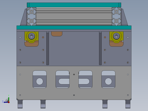 机械臂抓手-大抓力sw18可编辑右视缩略图