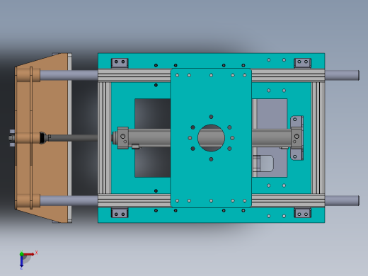 机械臂抓手-大抓力sw18可编辑俯视缩略图