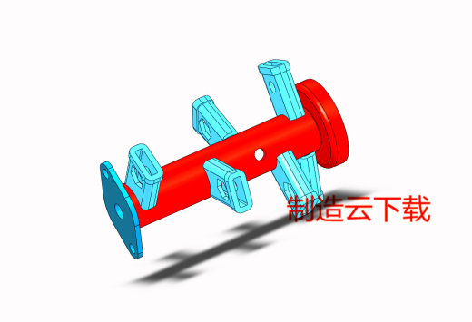 旋耕头3D模型缩略图