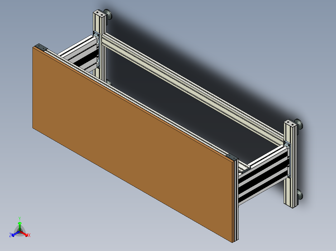 升降台电动正等轴测图
