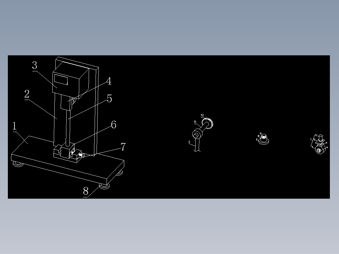 自动复位的悬臂梁冲击试验机