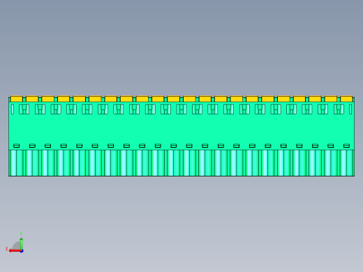 DEGSON 2EDG 系列 5.0mm 可插拔接线端子组-2EDGKD-5.0-22P-14-00AH后视缩略图