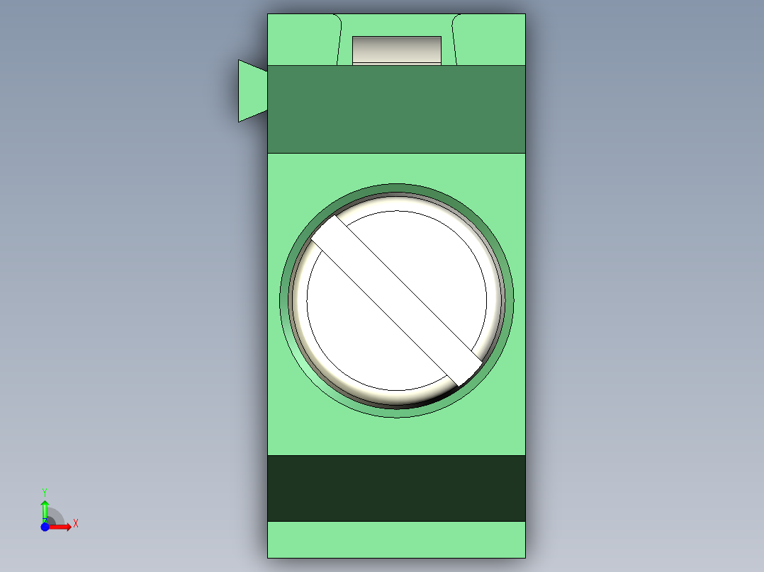 PCB Terminal Block 1 DEG381-3.5前视图