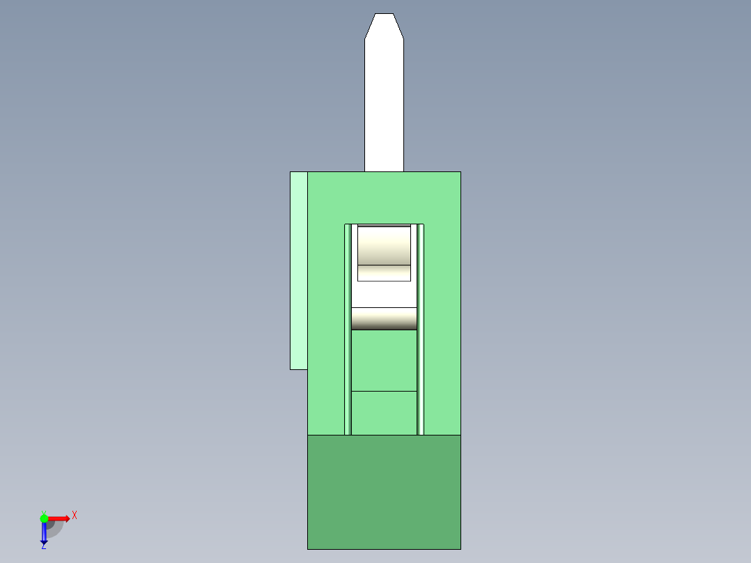 PCB Terminal Block 1 DEG381-3.5俯视图