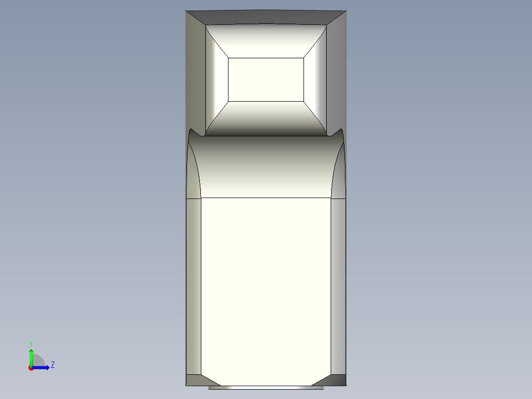 T把手L.652p-3D多系列多零件图纸模型左视图