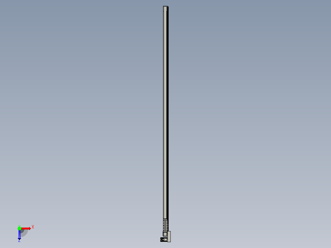 欧规系列-LB8-L75-S3800-BL-ZP75-C3俯视图