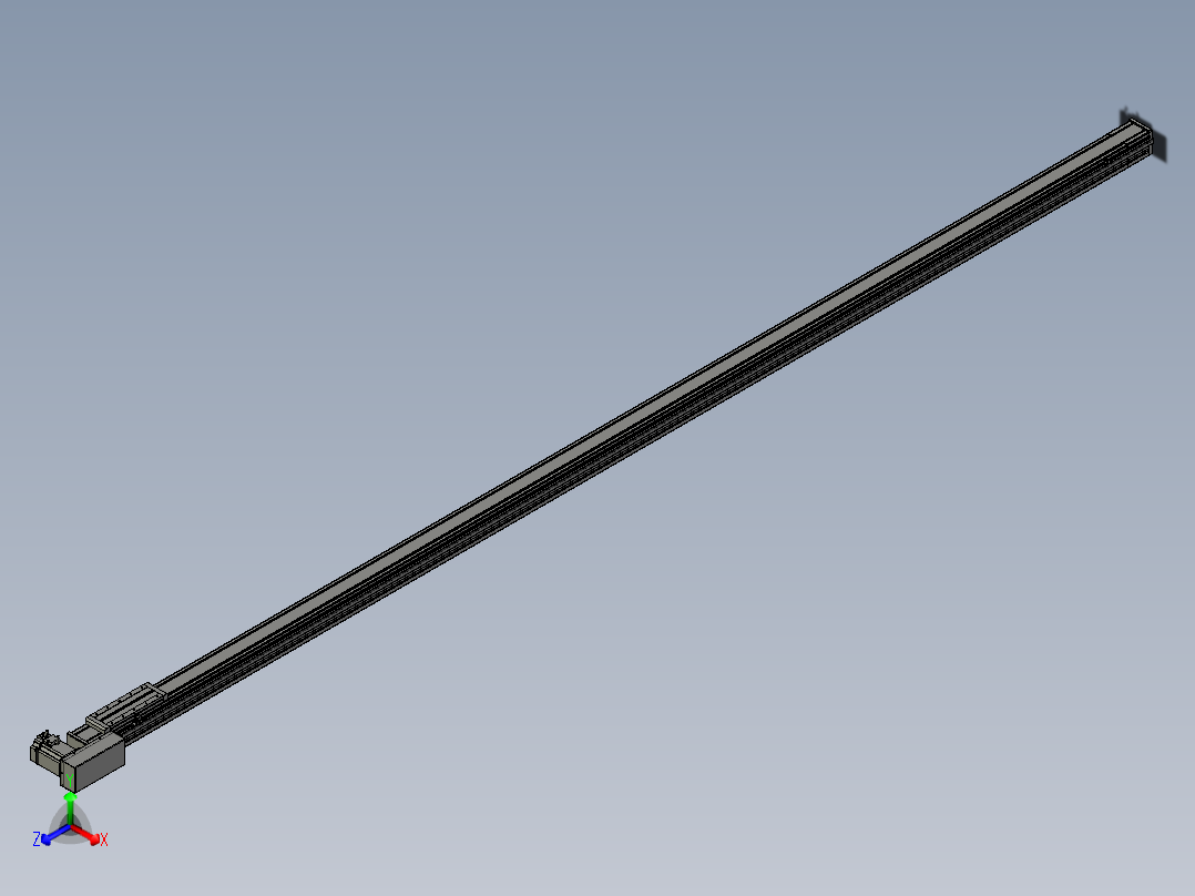 欧规系列-LB8-L75-S3800-BL-ZP75-C3正等轴测图
