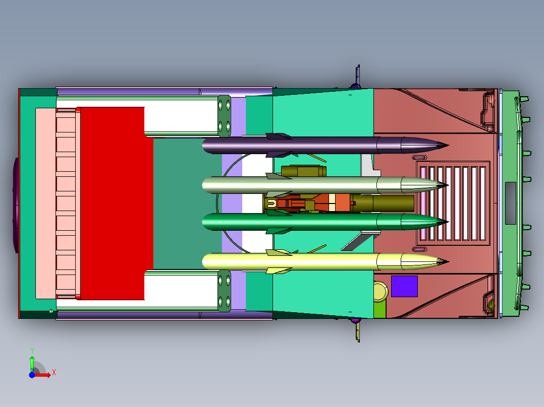 战场万金油多功能悍马车前视图