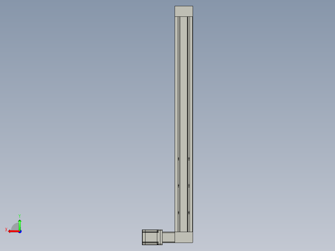模组FBL100E1000-L后视图