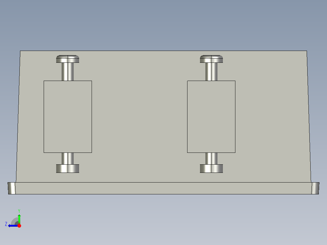 基恩士CV-551_kc图纸模型右视图