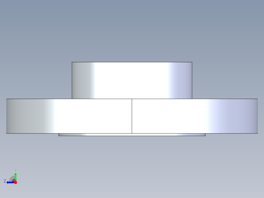 CPVC管件26-Sch80_Flange Vanstone_SOC_9854-020_2in右视图