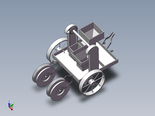 马铃薯播种机设计-土豆种植机设计（含三维SW+CAD图纸+说明）