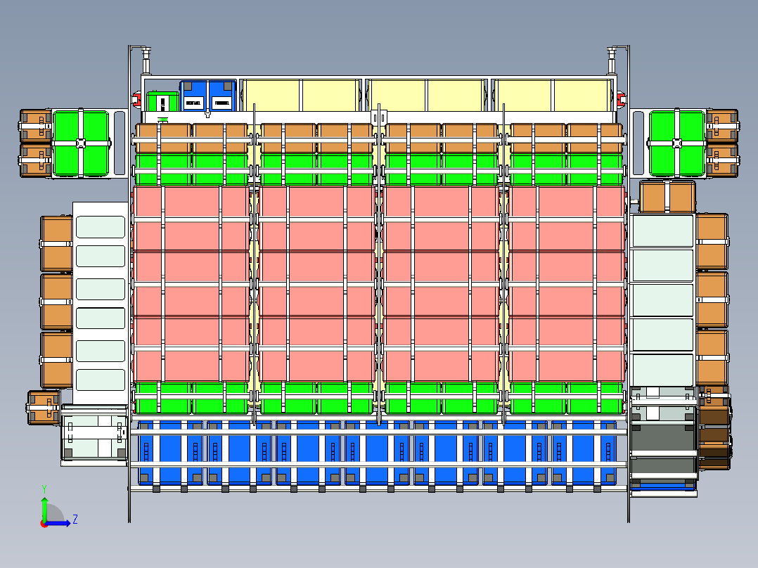 太空货物存储运输机构2左视图