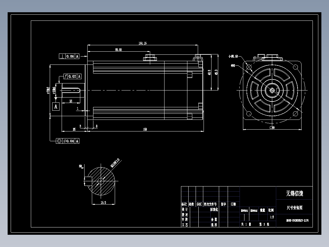 电机MS6H-80CN30BZ3-21P0.DWG