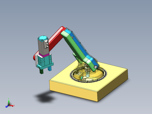 旋转机械手sw18可编辑
