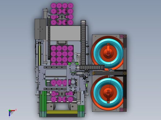 灯板自动插线设备sw18可编辑俯视缩略图