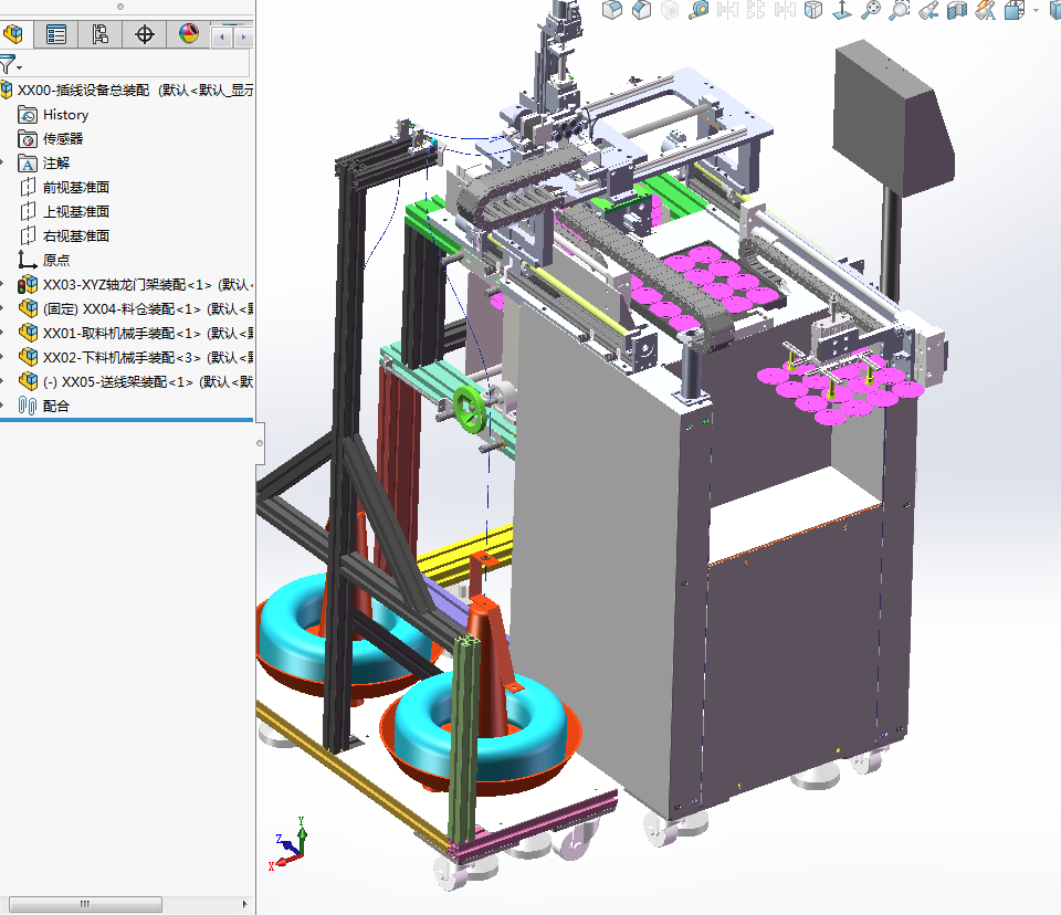 灯板自动插线设备sw18可编辑