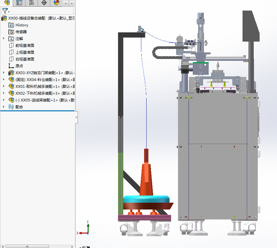 灯板自动插线设备sw18可编辑
