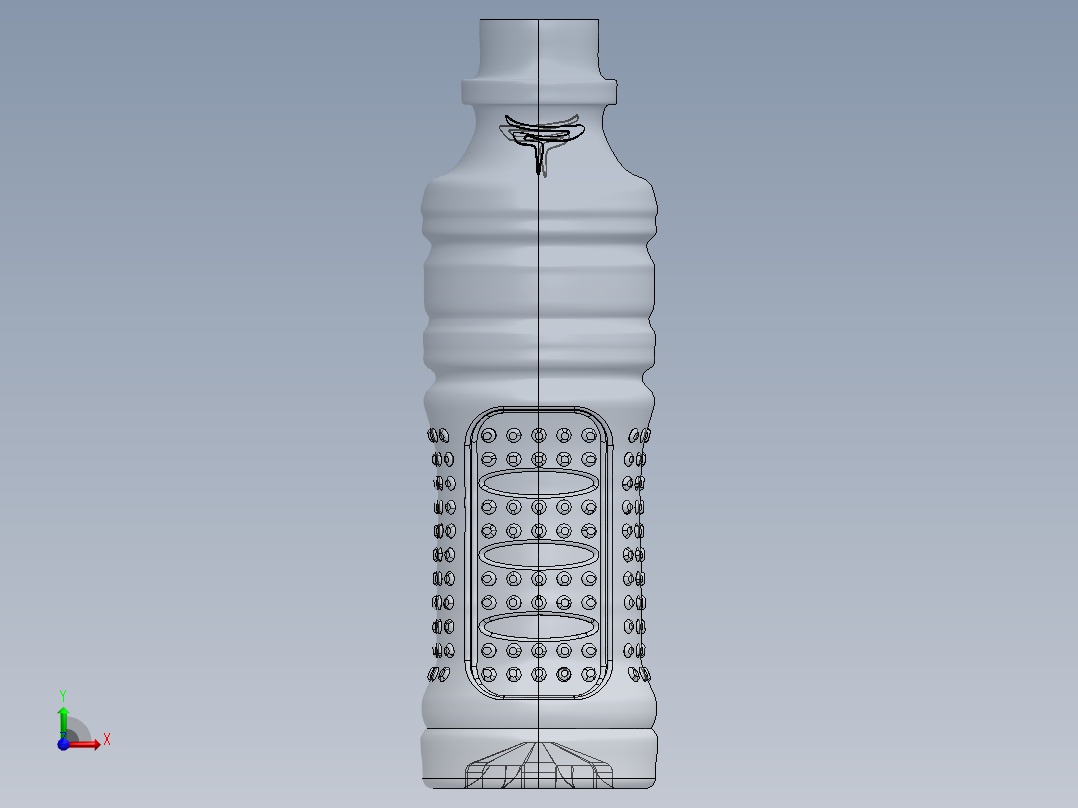 瓶子、罐子、桶(35)前视图