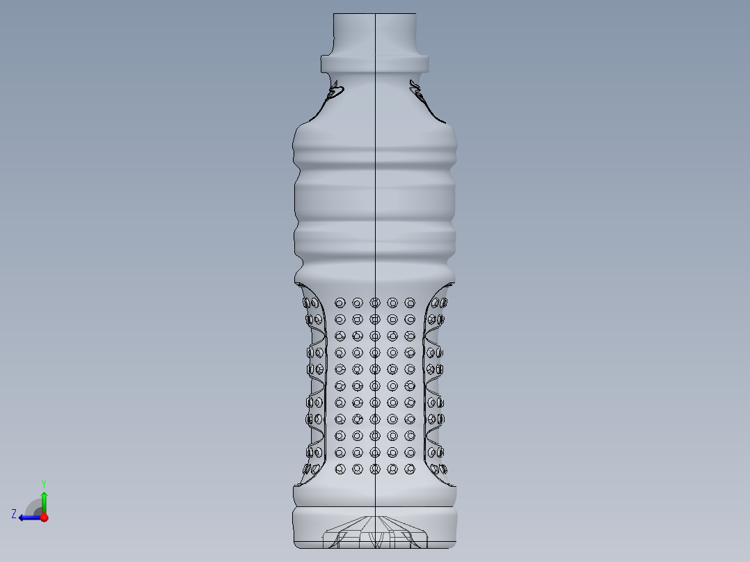 瓶子、罐子、桶(35)右视图