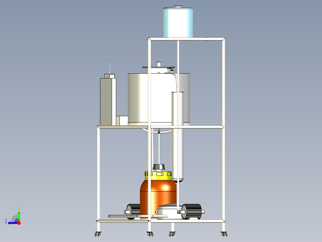 B2004776-热解分析的实验装置右视图