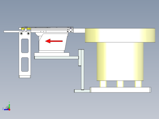 铅帽振动盘上料组件右视缩略图