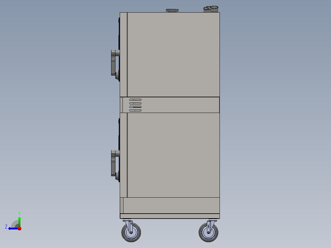 A2004087-恒温恒湿机右视图