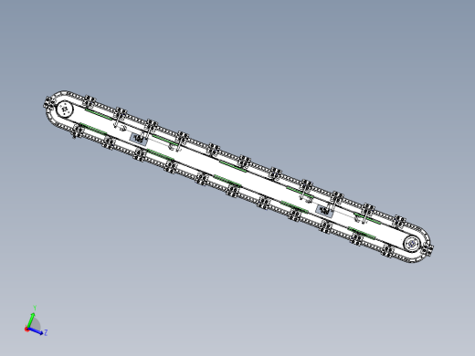 椭圆同步带T23圆弧300中心距300工位数24