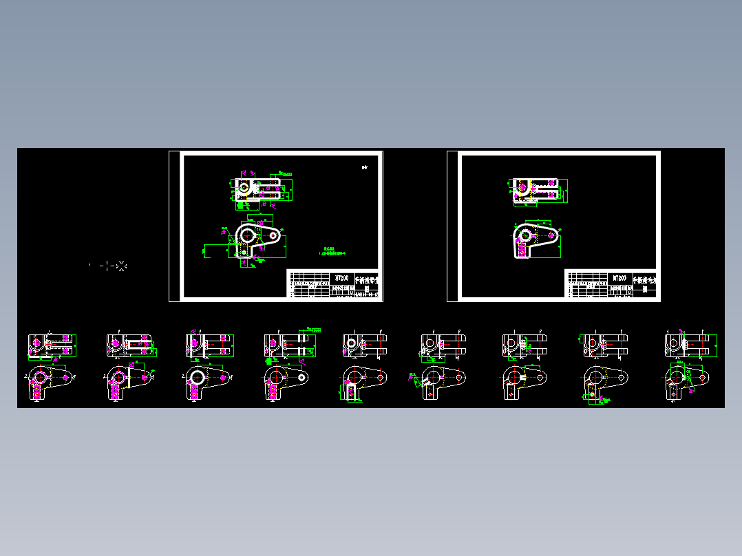 CA6140车床手柄座[831015]的加工工艺及加工6H9键槽插床夹具设计