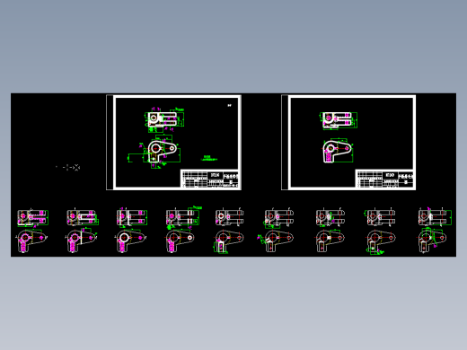 CA6140车床手柄座[831015]的加工工艺及加工6H9键槽插床夹具设计