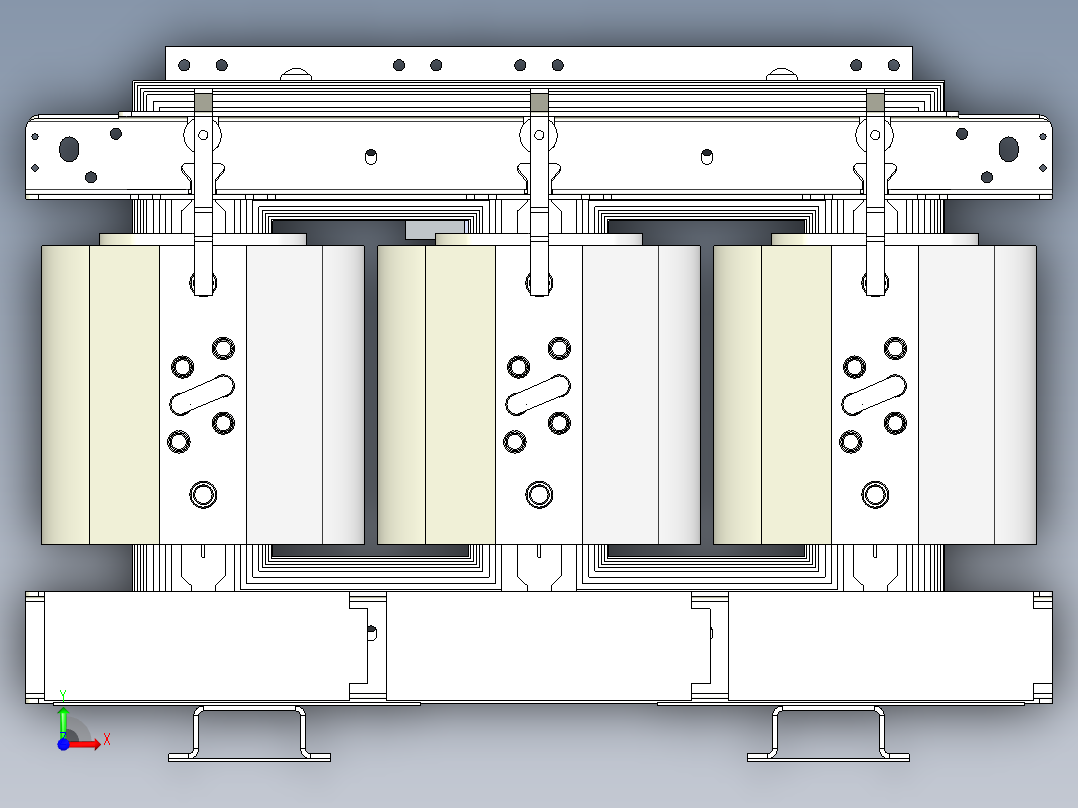 干变变压器前视图
