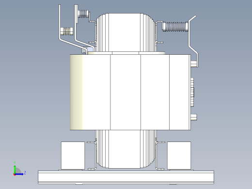 干变变压器左视缩略图