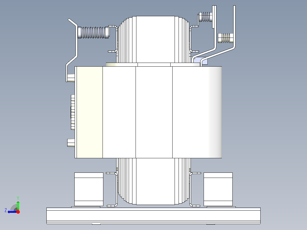 干变变压器右视图