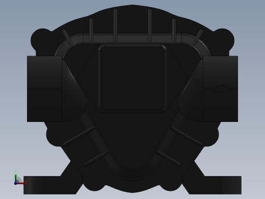 2.1 G.P.M旁通泵模型前视缩略图
