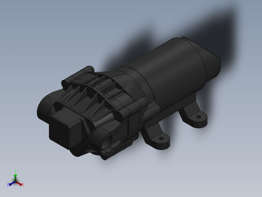 2.1 G.P.M旁通泵模型正等轴测缩略图