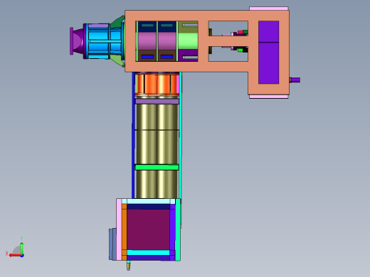 全自动液压压砖机后视缩略图