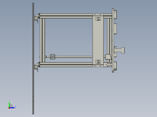 型材通用流转车左视缩略图