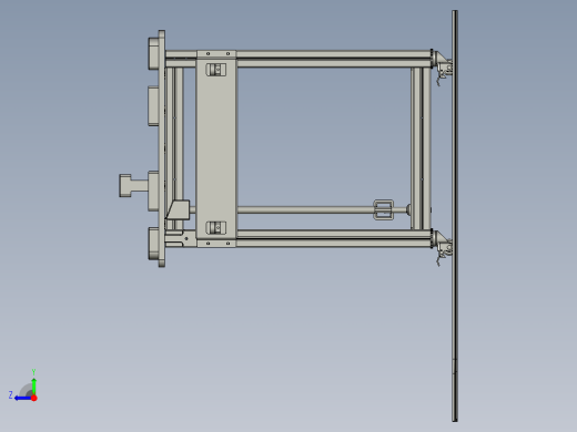 型材通用流转车右视缩略图