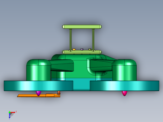 高空无人机辅助救援装备俯视缩略图